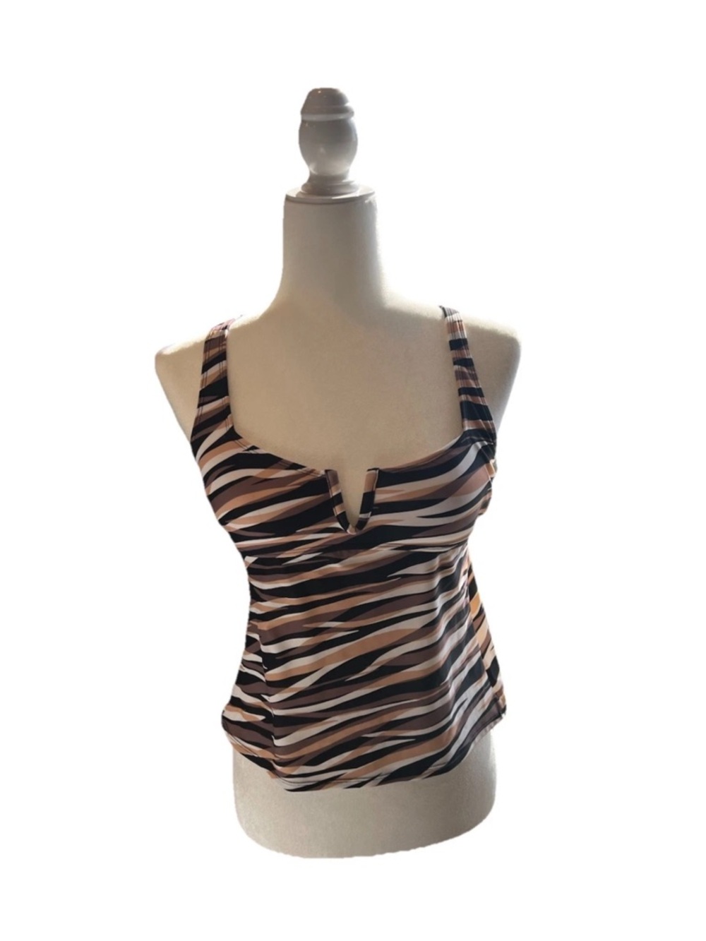 NWOT Salt + Cove Striped Tankini Size Junior Small